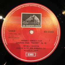 Load image into Gallery viewer, Sir Edward Elgar / Sir John Barbirolli : Barbirolli Conducts Elgar (4xLP + Box, Comp)
