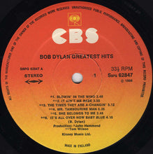 Load image into Gallery viewer, Bob Dylan : Greatest Hits (LP, Comp, RE)
