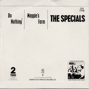 The Specials : Do Nothing (7", Single, Pap)