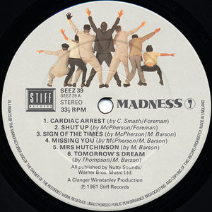 Madness : 7 (LP, Album, CBS)