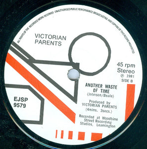 Victorian Parents : Dead Red Grass Of Home / Another Waste Of Time (7", Single)