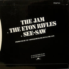 Load image into Gallery viewer, The Jam : The Eton Rifles (7&quot;, Single, Pho)
