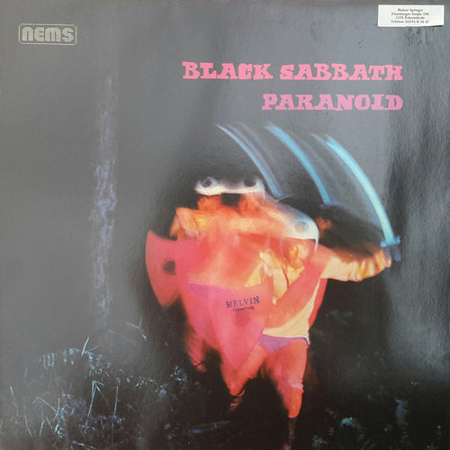 Black Sabbath : Paranoid (LP, Album, RE, Gat)