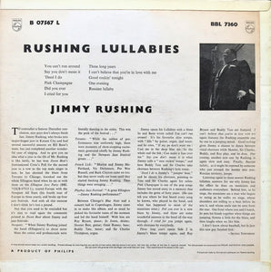 Jimmy Rushing : Rushing Lullabies (LP, Album)