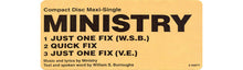 Load image into Gallery viewer, Ministry : Just One Fix (CD, Maxi, Dig)
