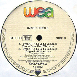 Inner Circle : Sweat (A La La La La Long) (12")