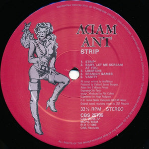 Adam Ant : Strip (LP, Album, Ltd)
