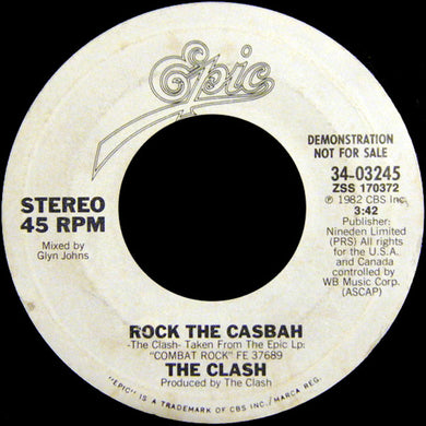 The Clash : Rock The Casbah (7