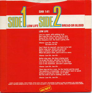 The 4 Skins* : Low Life (7", Single)