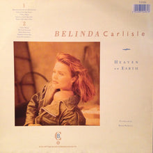 Load image into Gallery viewer, Belinda Carlisle : Heaven On Earth (LP, Album)
