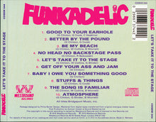 Load image into Gallery viewer, Funkadelic : Let's Take It To The Stage (CD, Album, RE)

