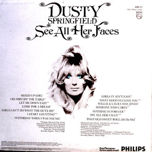 Dusty Springfield : See All Her Faces (LP, Album, Blu)