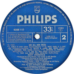 Dusty Springfield : See All Her Faces (LP, Album, Blu)