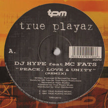 Load image into Gallery viewer, DJ Hype : Peace, Love &amp; Unity (Remix) / Jump (12", RE)
