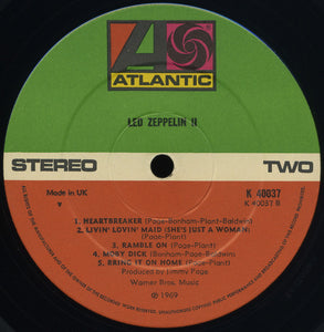 Led Zeppelin : Led Zeppelin II (LP, Album, RE, Gat)