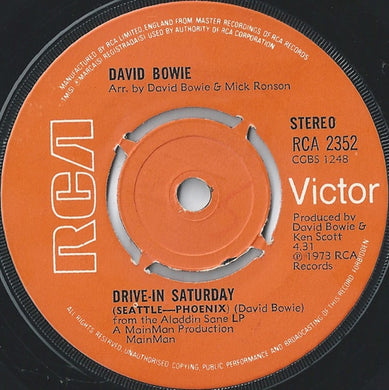 David Bowie : Drive-In Saturday (7