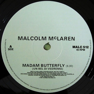 Malcolm McLaren : Madam Butterfly (12", Single)