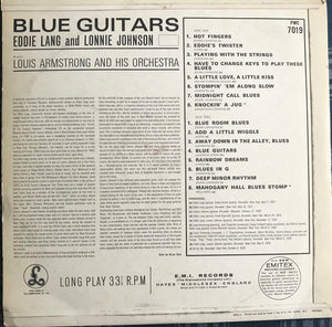 Eddie Lang And Lonnie Johnson (2) : Blue Guitars  (LP, Comp, Mono)