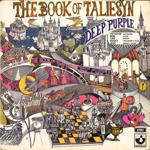 Deep Purple : The Book Of Taliesyn (LP, Album, RP, Gat)
