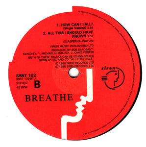 Breathe (3) : How Can I Fall? (12", Pos)