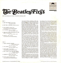 Load image into Gallery viewer, The Beatles With Tony Sheridan : The Beatles&#39; First With Tony Sheridan &amp; Guests (LP, Comp)
