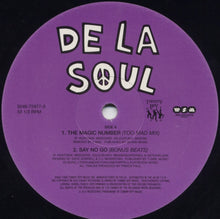 Load image into Gallery viewer, De La Soul : The Magic Number / Say No Go / Eye Know / Me Myself And I (4 New Remixes) (12", RP)
