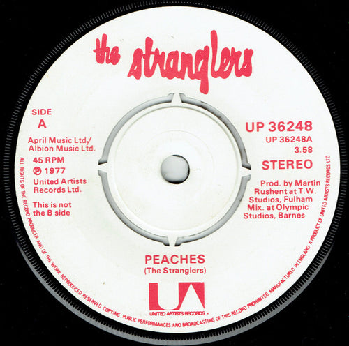 The Stranglers : Peaches / Go Buddy Go (7
