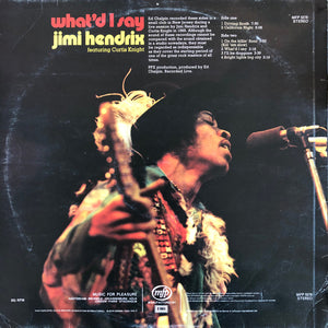 Jimi Hendrix : What'd I Say (LP)
