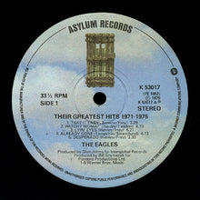 Load image into Gallery viewer, Eagles : Their Greatest Hits (1971-1975) (LP, Album, Comp, Emb)
