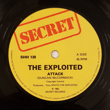 Load image into Gallery viewer, The Exploited : Attack / Alternative (7&quot;, Single, M/Print)
