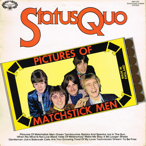 Status Quo : Pictures Of Matchstick Men (LP, Comp, RE)