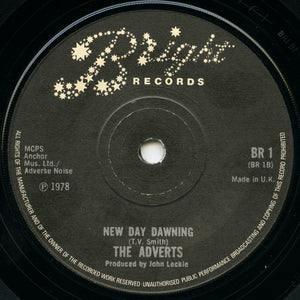 The Adverts : No Time To Be 21 (7", Single, Whi)