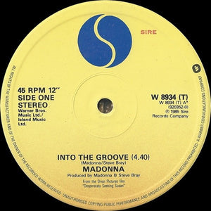 Madonna : Into The Groove (12", Single)