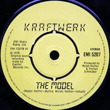 Load image into Gallery viewer, Kraftwerk : The Model / Computer Love (7&quot;, Single, Pus)
