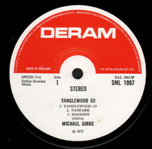 Load image into Gallery viewer, Michael Gibbs : Tanglewood 63 (LP, Album)
