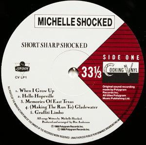 Michelle Shocked : Short Sharp Shocked (LP, Album)