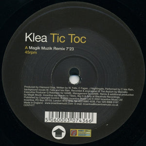 Klea : Tic Toc (12")