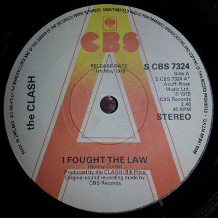 The Clash : I Fought The Law (7