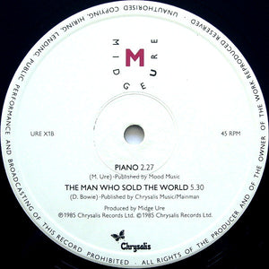 Midge Ure : If I Was (Extended Mix) (12", Single)