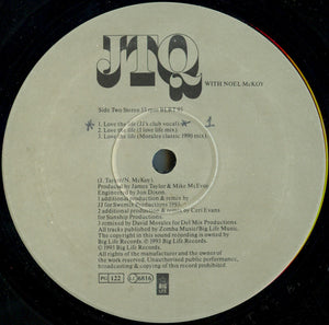 JTQ* with Noel McKoy : Love The Life (12")
