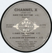 Load image into Gallery viewer, Channel X : Rave The Rhythm (Remix) (12")
