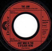 Load image into Gallery viewer, The Jam : Just Who Is The 5 O&#39;Clock Hero / The Great Depression (7&quot;, Single)
