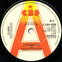 Load image into Gallery viewer, The Clash : The Call Up (7&quot;, Single, Promo)

