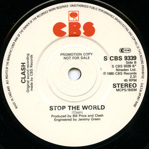 The Clash : The Call Up (7", Single, Promo)
