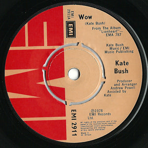 Kate Bush : Wow (7", Single, Fli)