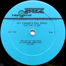 Load image into Gallery viewer, Art Farmer, Phil Woods : Gettin' It On (LP)
