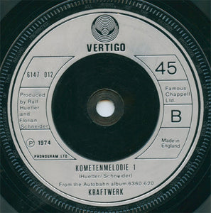 Kraftwerk : Autobahn (7", Single, Inj)