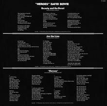 Load image into Gallery viewer, David Bowie : "Heroes" (LP, Album)
