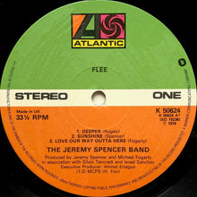 Load image into Gallery viewer, The Jeremy Spencer Band : Flee (LP, Album)
