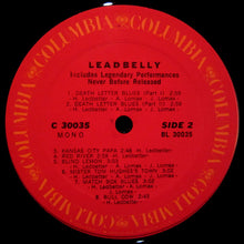 Load image into Gallery viewer, Leadbelly : Leadbelly (LP, Comp, Mono, Ter)
